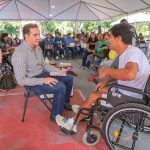 Héctor Santana encabezó la Audiencia Ciudadana número 54 en Palma Real