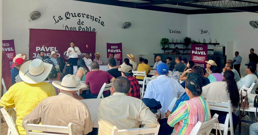 Senador Pável Jarero fortalece la organización en el sur de Nayarit para defender la transformación