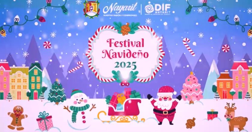 Con el mes de diciembre llegó la magia de la Navidad a Nayarit