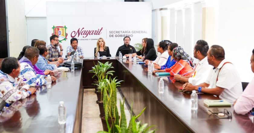 Gobierno de Nayarit dialoga con la comunidad indígena de Guadalupe Ocotán: Rocío