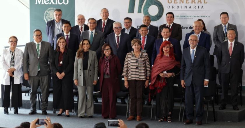 Participa gobernador Navarro Quintero en la 116 Asamblea General del IMSS