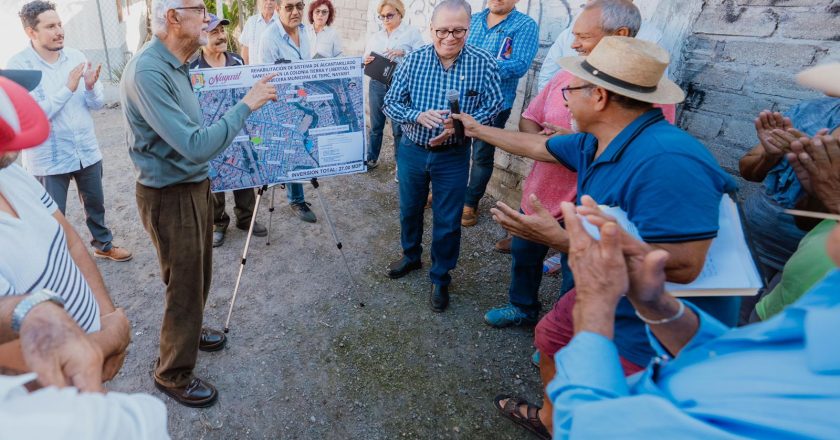 Gobernador Navarro Quintero lleva soluciones reales a las colonias de Tepic