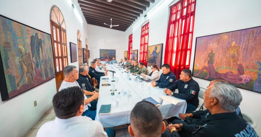 En Acaponeta se llevó a cabo la Mesa de la Construcción de Paz y Seguridad