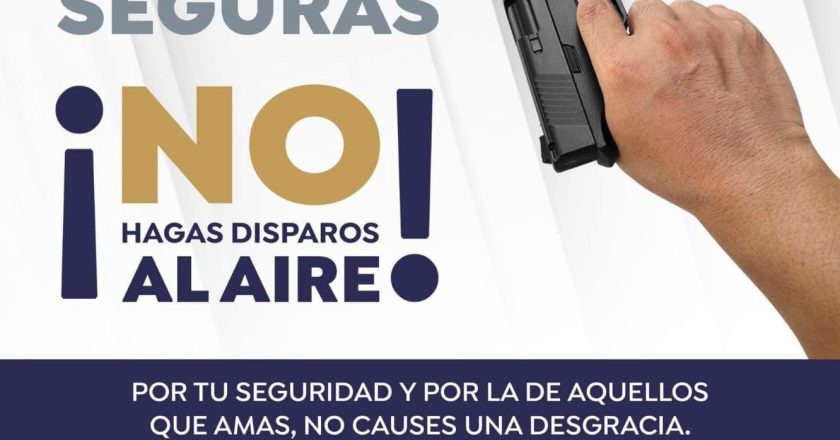 Seguridad Ciudadana de Bahía de Banderas emite llamado preventivo para evitar disparos al aire  