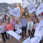 Arranca Héctor Santana obra del Nuevo Ingreso de Valle Marlín en San Vicente