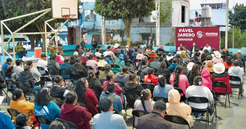 El Senador Pável Jarero camina por Nayarit, hombro a hombro con el pueblo