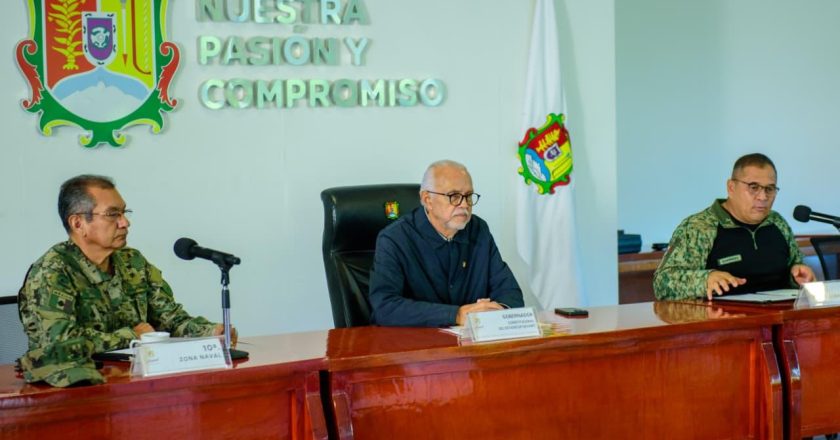 El gobernador Miguel Angel Navarro exige atención puntual para la paz en Nayarit