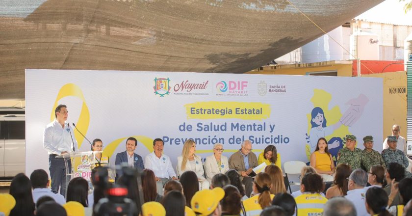 Miguel Ángel Navarro Quintero y Héctor Santana encabezan en Bahía de Banderas la Estrategia Estatal de Salud Mental y Prevención del Suicidio