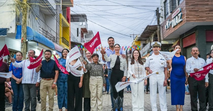Presidente Municipal Gustavo Ayón le cumple a Las Varas: hay fiestas y hay obra