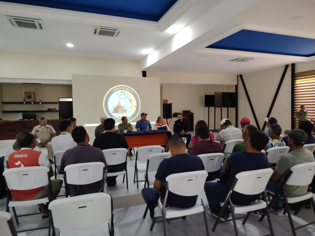 Marina lleva a cabo pláticas de concientización al sector marítimo y pesquero
