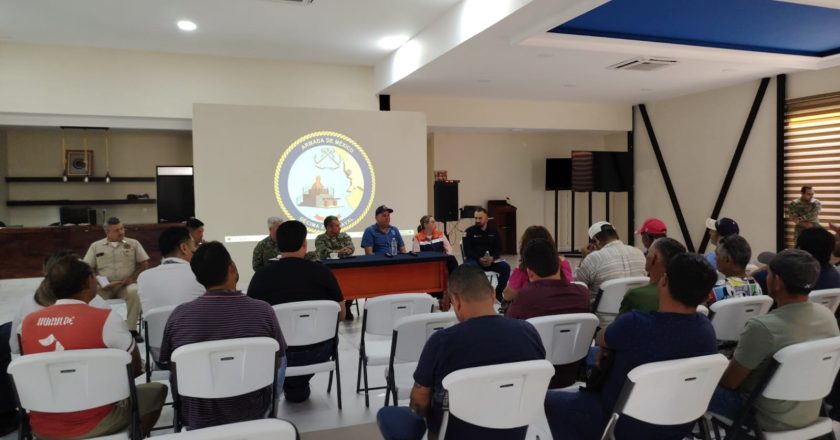 Marina lleva a cabo pláticas de concientización al sector marítimo y pesquero