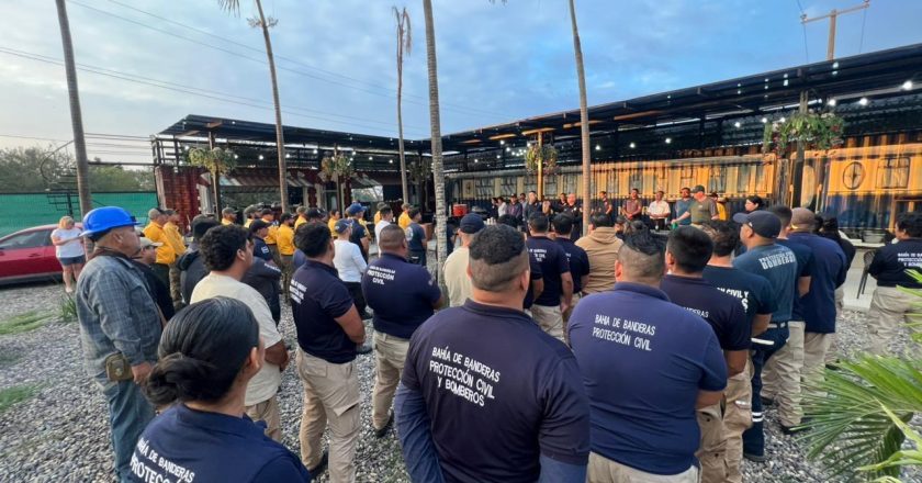 Bahía de Banderas, sede del primer campamento internacional de bomberos en México