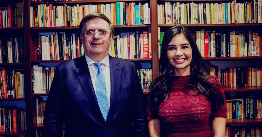Se reúne Geraldine Ponce con Marcelo Ebrard para impulsar proyectos estratégicos para Tepic