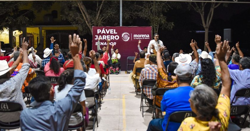Tras una semana clave en el Senado, Pável regresa al territorio sin descanso