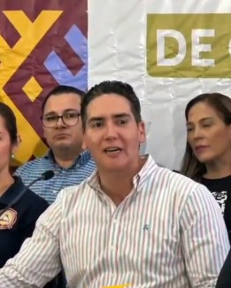 Héctor Santana realizará por primera vez obra en el fraccionamiento Las Conchas