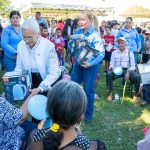 Beatriz Estrada lleva servicios y apoyos esenciales a familias de Atonalisco