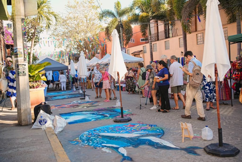 Con éxito y gran participación concluyó el Festival del Gis en Bucerías
