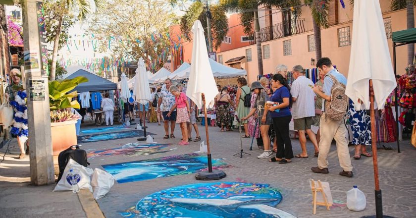 Con éxito y gran participación concluyó el Festival del Gis en Bucerías