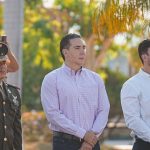 Héctor Santana conmemora el Día de la Bandera con ceremonia cívica