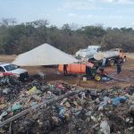 Gobierno del Estado mantiene controlado incendio en relleno sanitario de Acaponeta