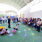 Navarro Quintero visita preescolar Promotoras Sociales y constata mejoras en el plantel