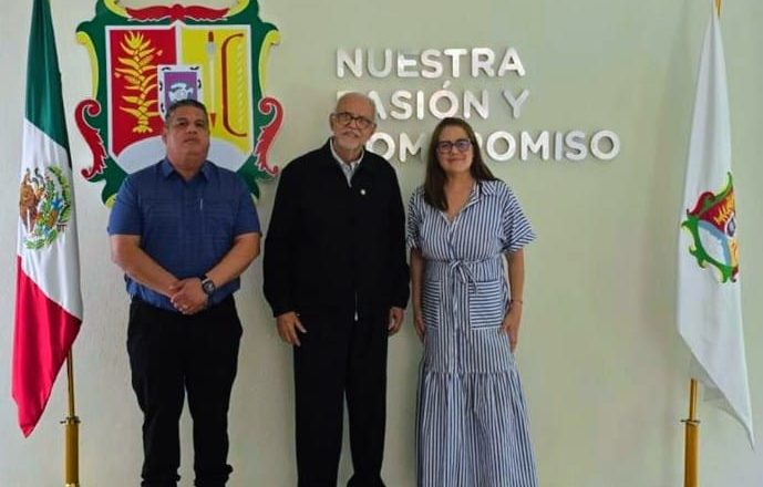 Gobernador nayarita se reunió con la directora del proyecto Red VIRAL, Eunice Rendón