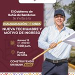 Héctor Santana inaugurará nueva techumbre y motivo de ingreso en Punta de Mita