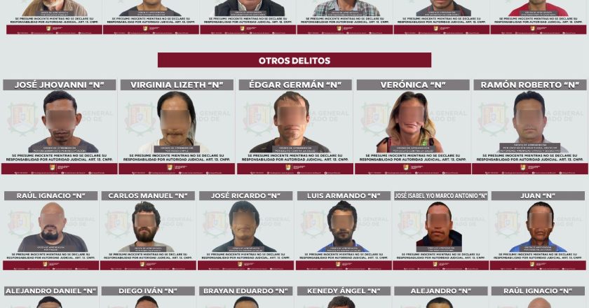 Se ejecutan 38 órdenes de aprehensión en distintos municipios de Nayarit