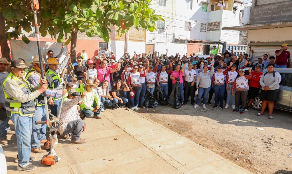 Gran jornada de “Limpiatón” en El Porvenir, municipio de Bahía de Banderas