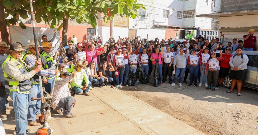 Gran jornada de “Limpiatón” en El Porvenir, municipio de Bahía de Banderas