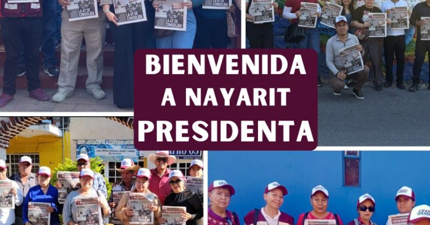 Bienvenida presidenta: Pável Jarero impulsa brigadas en la visita de la Presidenta Claudia Sheinbaum