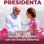 Miguel Ángel Navarro agradece visita de la presidenta Claudia Sheinbaum a Nayarit