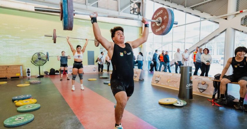 Miguel Ángel Navarro, Rommel Pacheco y Beatriz Estrada inauguran Villas Deportivas en la Unidad Deportiva Nayarit