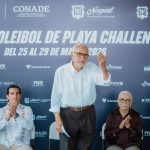 Miguel Ángel Navarro y Rommel Pacheco anuncian que Nayarit será sede del Tour Mundial de Voleibol de Playa Challenge