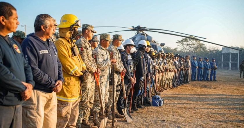 Avanza control del incendio en La Cruz de Huanacaxtle