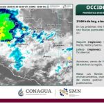 Se registran lluvias atípicas en la zona serrana de Nayarit