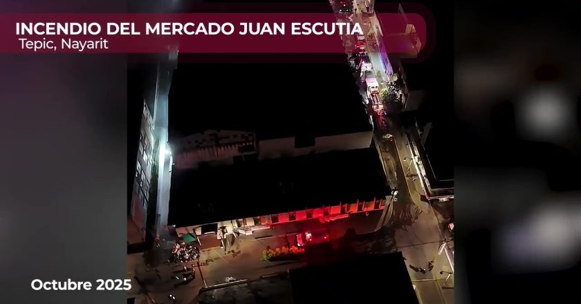 Gobierno nayarita ha estado cerca de los locatarios que perdieron todo en incendio