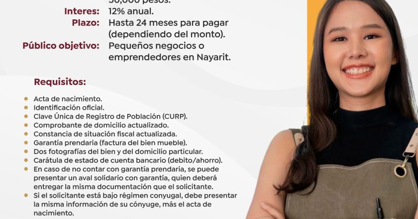 Gobierno de Bahía de Banderas promueve acceso a financiamiento para emprendedores a través de FONAY
