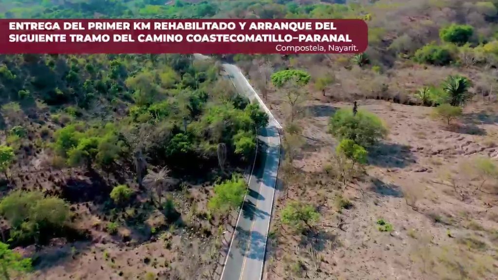 El gobernador del estado, informó que en Compostela se atendió una demanda que por décadas había esperado respuesta