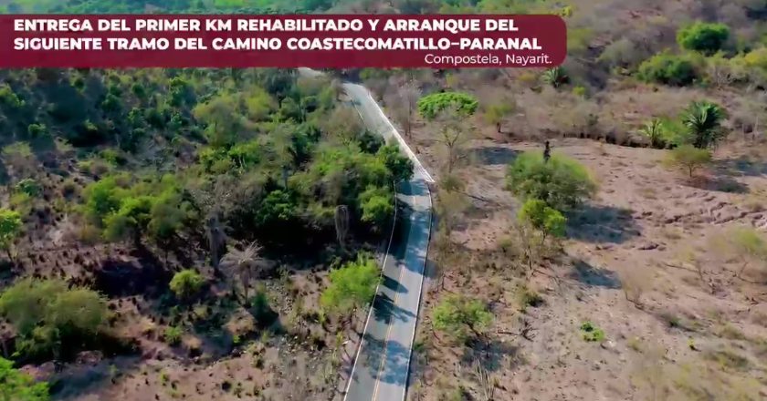 El gobernador del estado, informó que en Compostela se atendió una demanda que por décadas había esperado respuesta