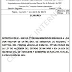 Amplían plazo para obtener descuento en trámites vehiculares en Nayarit