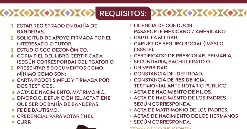 Gobierno de Bahía de Banderas impulsa campaña para la rectificación de actas