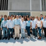 Miguel Ángel Navarro y Beatriz Estrada supervisan nuevo edificio del Sistema de Radio y Televisión