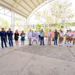 Miguel Ángel Navarro fortalece infraestructura y seguridad en telesecundaria de Punta de Mita