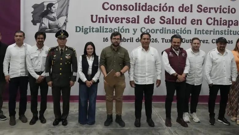 Secretaría de Salud, IMSS e IMSS Bienestar, arrancan en Chiapas componente de digitalización del Servicio Universal de Salud
