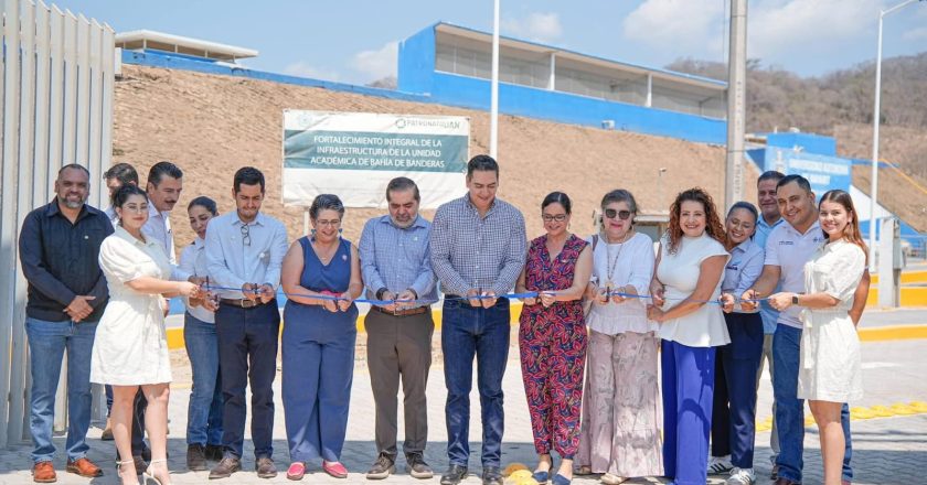 Se inaugura nuevo estacionamiento en la UAN, campus Valle de Banderas