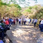 Con obras y compromisos, Miguel Ángel Navarro y Beatriz Estrada concluyen gira en Rosamorada