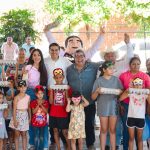 Pável Jarero recorre Compostela con campaña de nutrición infantil