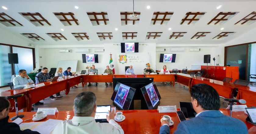 Miguel Ángel Navarro fortalece coordinación por la seguridad y la paz en Nayarit