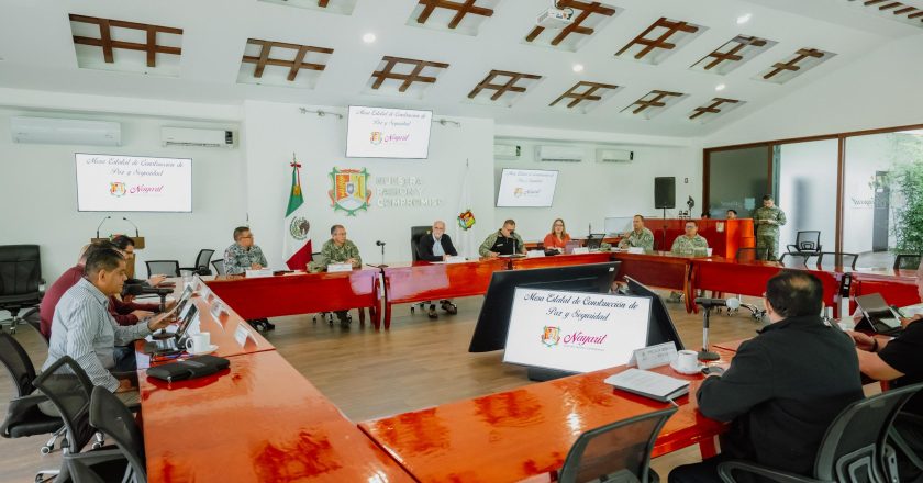 Miguel Ángel Navarro fortalece la paz y la seguridad con trabajo coordinado entre instituciones